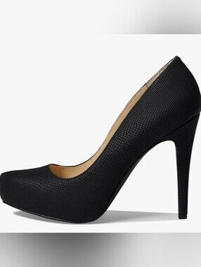 Jessica Simpson Parisah Platform Stiletto Heel Pumps Black Snack Size 9.5